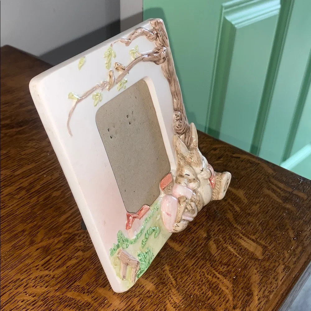 Vintage Bunny Rabbits Picture Frame - Picture 6 of 6